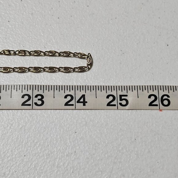 Vintage Elegant Gold Tone Double Strand Beaded Necklace Classic Fashion Jewelry - Picture 6 of 6